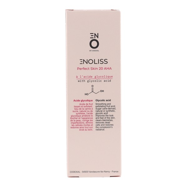Codexial Enoliss Perfect skin 20 AHA gel rénovateur nuit