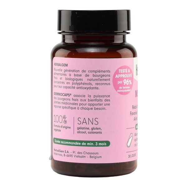 HerbalGem Ménopause bio gélules