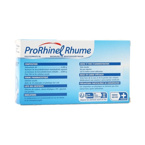 Prorhinel Rhume Solution nasale