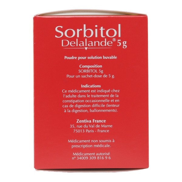Sorbitol Delalande sachet