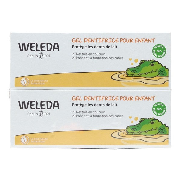 Weleda gel dentifrice bio pour enfant