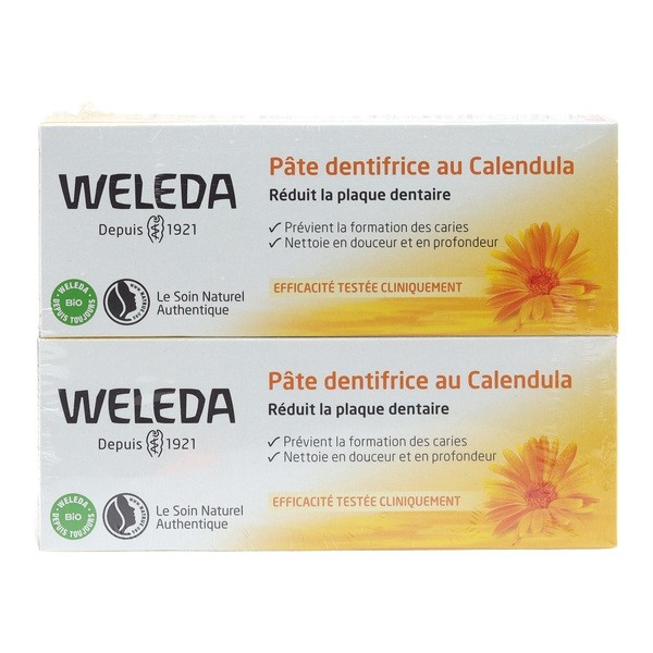Weleda Pâte dentifrice au calendula bio