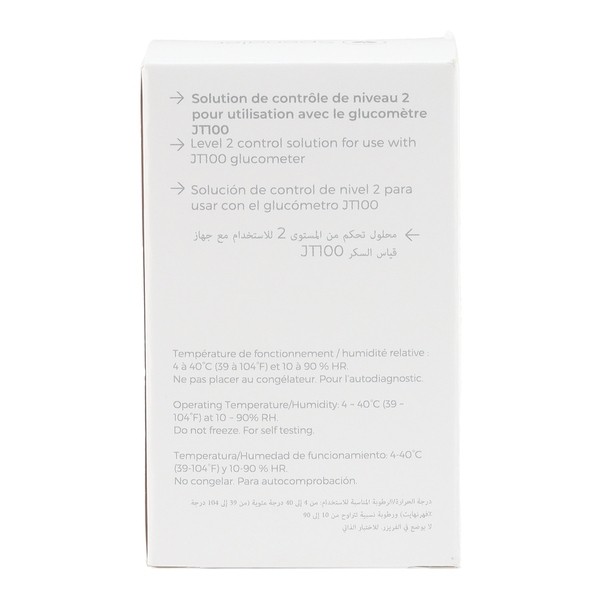 Spengler solution de contrôle pour glucomètre JT100