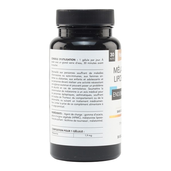 Nat et Form Mélatonine liposomale gélules
