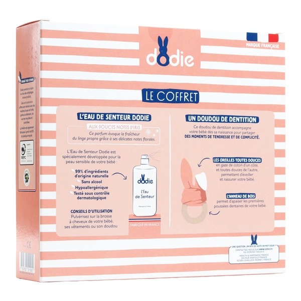 Dodie Coffret Eau de senteur bébé et doudou
