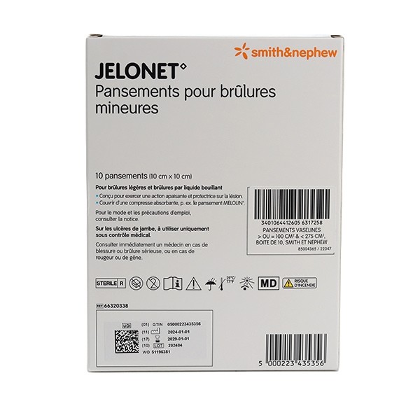 Jelonet Pansement gras imprégné