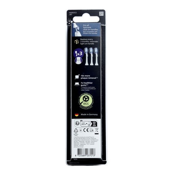 Philips Sonicare G3 Premium tête de brosse à dents électrique Soft