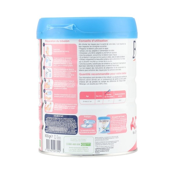 Biostime SN-2 Bio Plus Lait AR 2