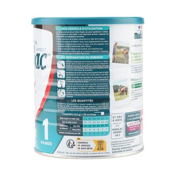 Modilac AR 1 lait 1er âge
