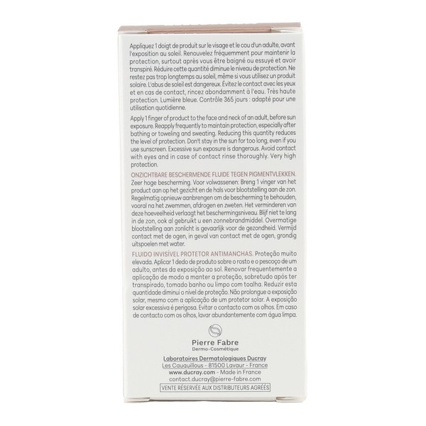 Ducray Melascreen Fluide antitaches protecteur SPF 50+