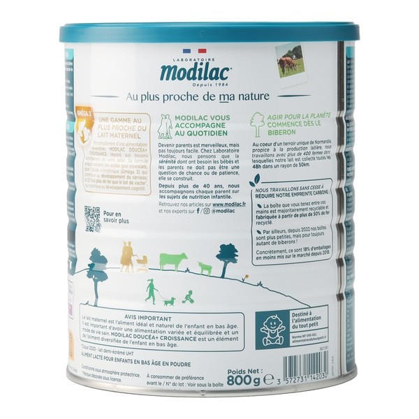 Modilac Doucea Lait de croissance