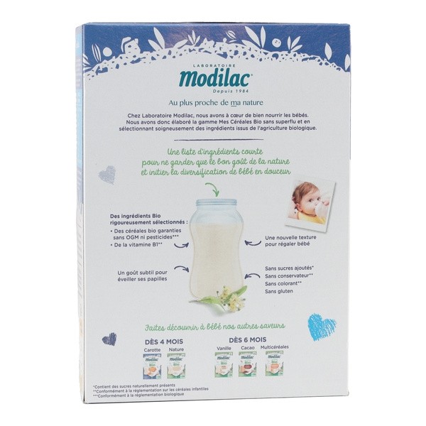 Modilac Nuit Céréales du soir bio