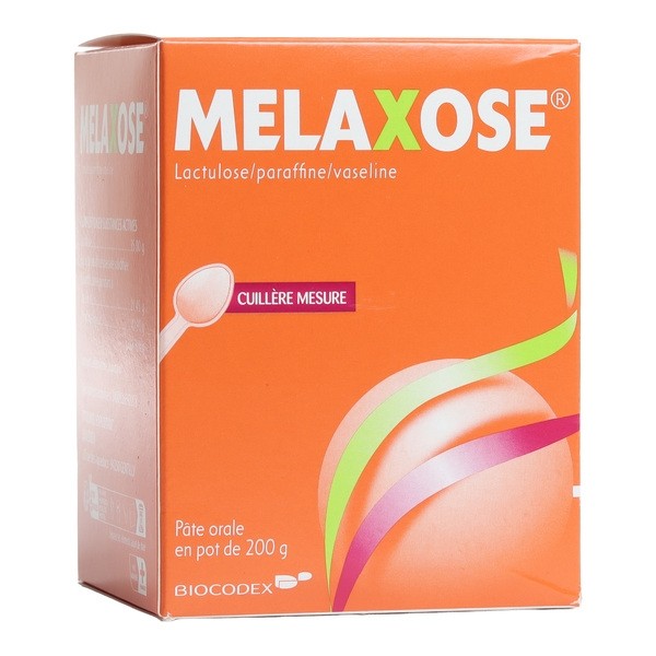 Melaxose gelée constipation
