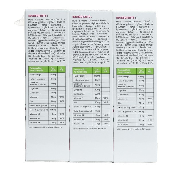 Capileov Fortifiant 4 en 1 cheveux et ongles gélules