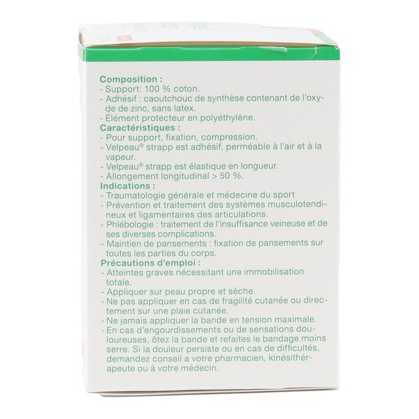 Velpeau strapp bande élastique adhésive