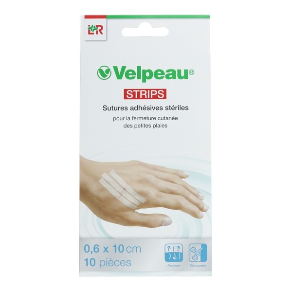 Velpeau Strips Suture adhésive stérile