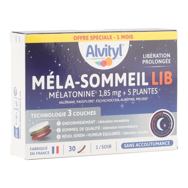 Méla Sommeil Lib comprimés