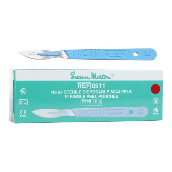 Swann Morton Bistouris stériles par 10