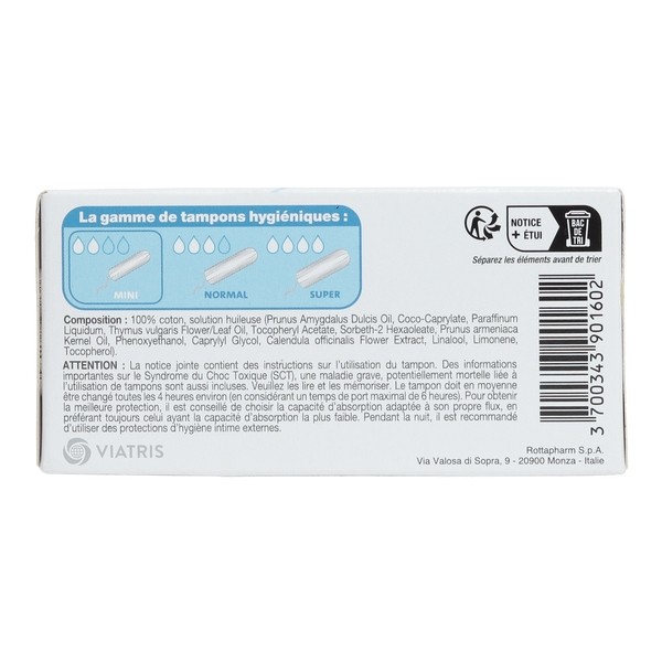 Saugella Cotton Touch Mini tampons