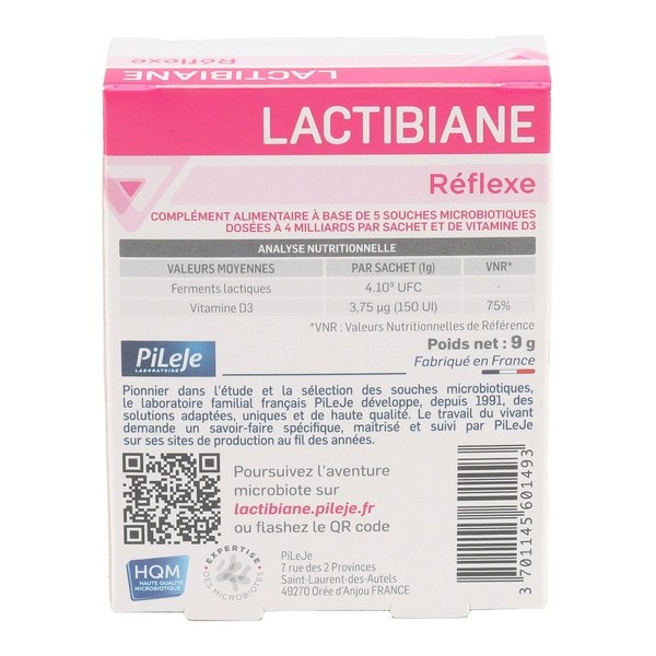 Pileje Lactibiane Reflexe Enfant sachets