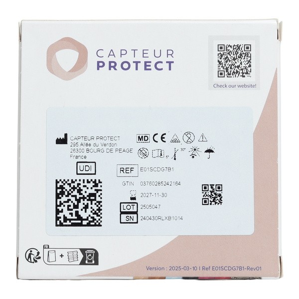 Patchs Capteur Protect Cover pour Dexcom One+ et G7