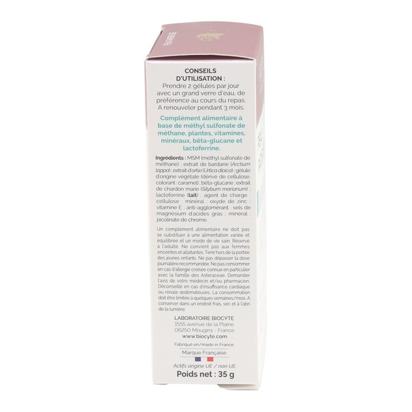 Biocyte Peau radieuse gélules