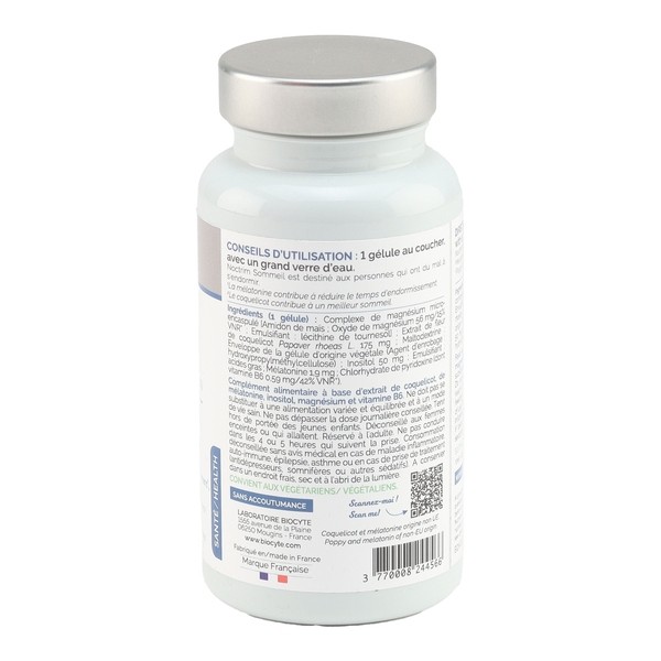 Biocyte Noctrim Sommeil gélules