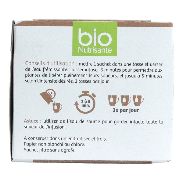 Bio Nutrisanté infusion Cacao Zen sachets