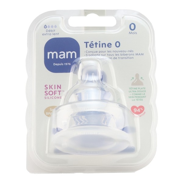 MAM 2 tétines biberon