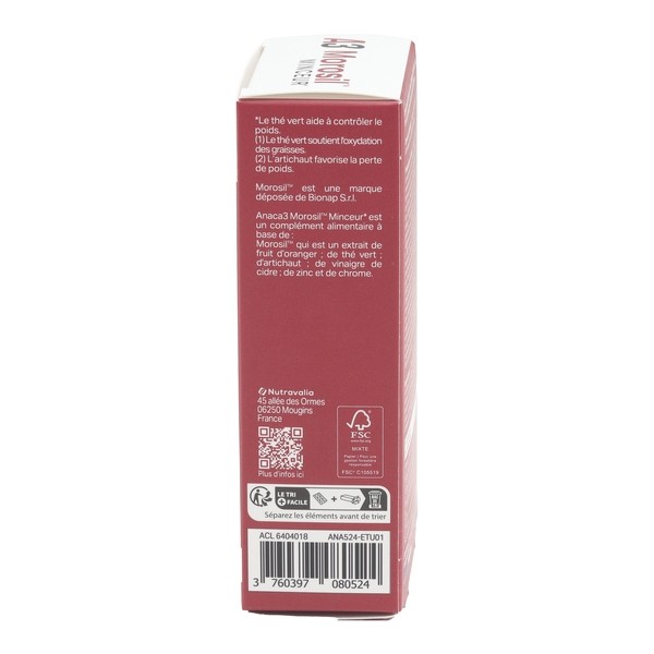 Anaca3 Minceur Morosil gélules