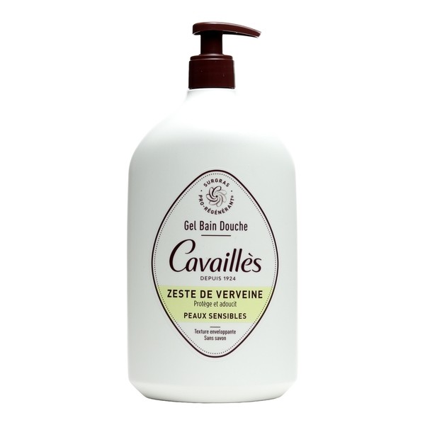 Cavaillès Gel bain douche Zeste de verveine