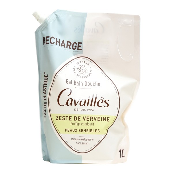 Cavaillès Gel bain douche Zeste de verveine