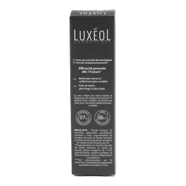 Luxéol sérum barbe pousse