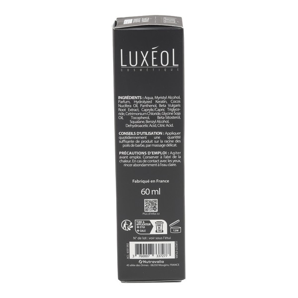 Luxéol sérum barbe pousse