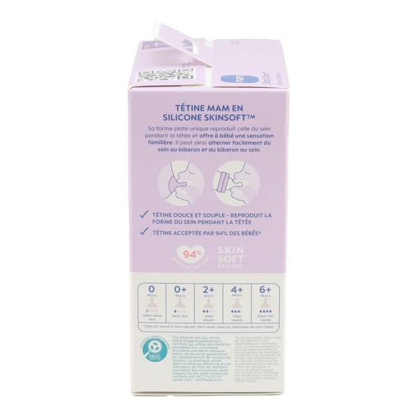 MAM Easy Start débit lent biberon 160 ml