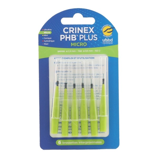 Crinex PHB Plus brossettes interdentaires cylindriques