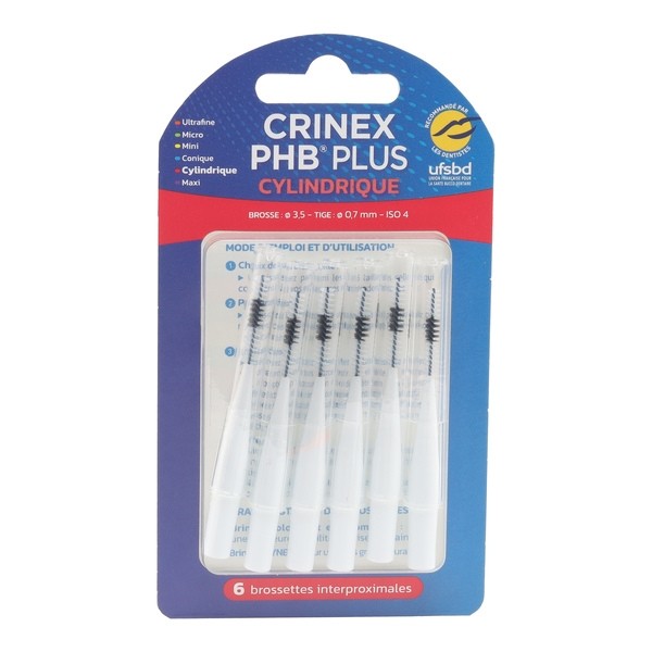 Crinex PHB Plus brossettes interdentaires cylindriques