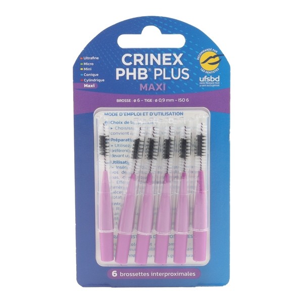 Crinex PHB Plus brossettes interdentaires cylindriques