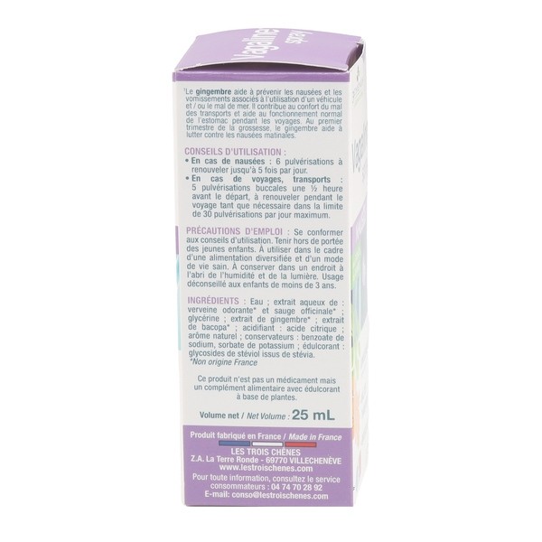 Les 3 Chênes Vagaline spray nausées