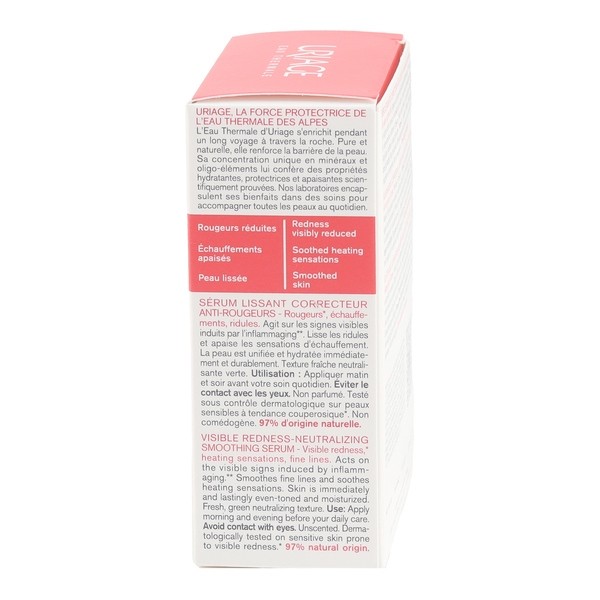 Uriage Roseliane Sérum lissant correcteur anti rougeurs