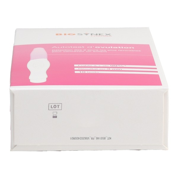 Biosynex autotest tests d'ovulation
