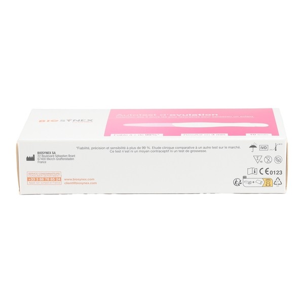 Biosynex autotest tests d'ovulation