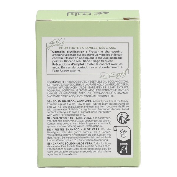 MKL Shampooing Solide Aloe Vera