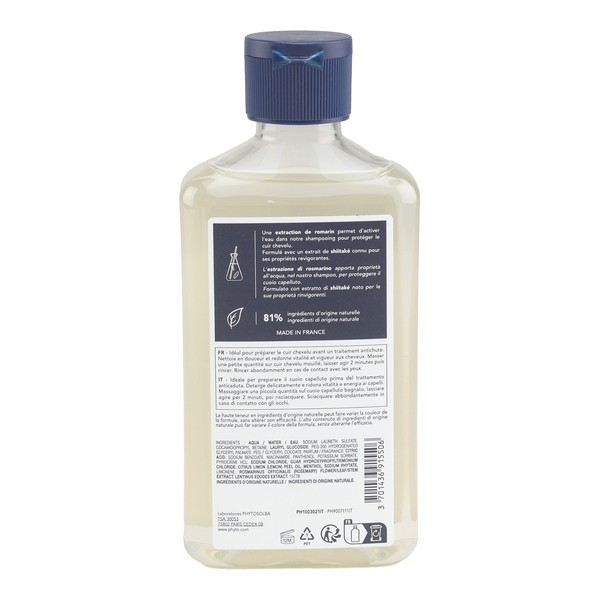 Phytocyane Men Shampooing revigorant Homme