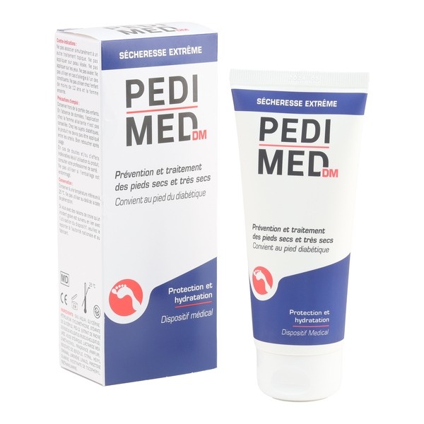 Pedimed crème pieds secs