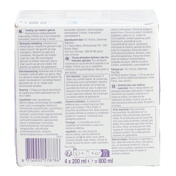 Nutricia Fortimel Jucy Fraise