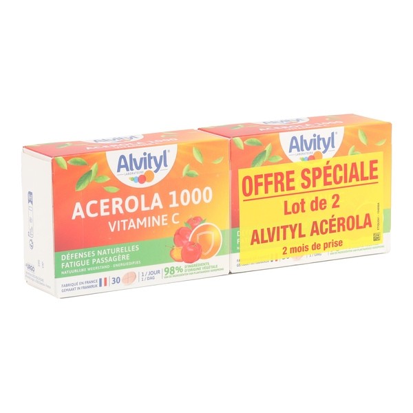 Alvityl Acerola 1000 comprimés à croquer