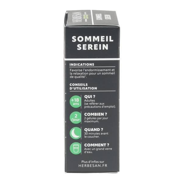Herbesan  Sommeil serein gélules