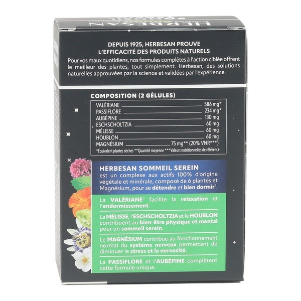 Herbesan  Sommeil serein gélules