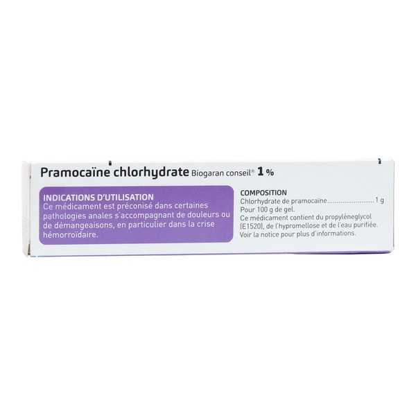 Biogaran Pramocaïne chlorhydrate 1% gel